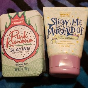 Chunk bar and hand creme